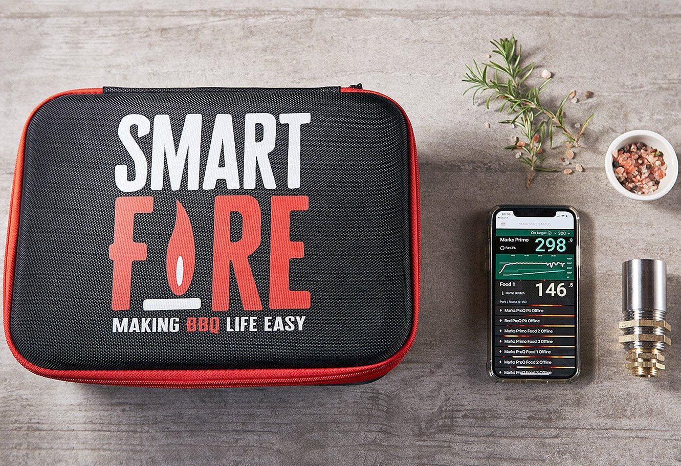 SmartFire BBQスマートファン BBQ Smoker Temperature Controller & Thermometer | Smartfire BBQ