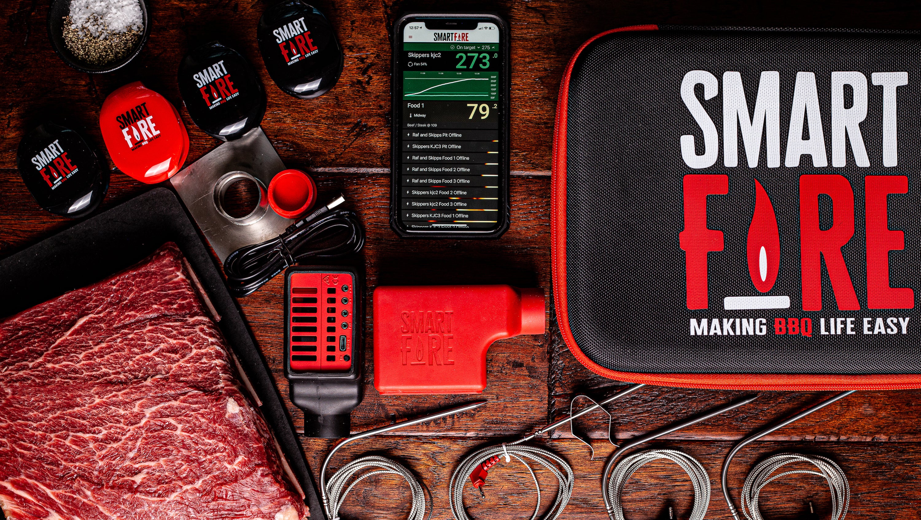 Smartfire BBQ Controller 5.0 Deluxe Summer Pack